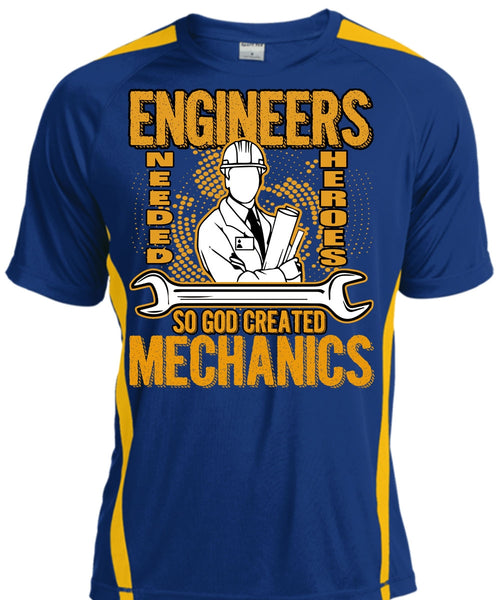 God Created Mechanics T Shirt, I Love Mechanic T Shirt, Cool Shirt