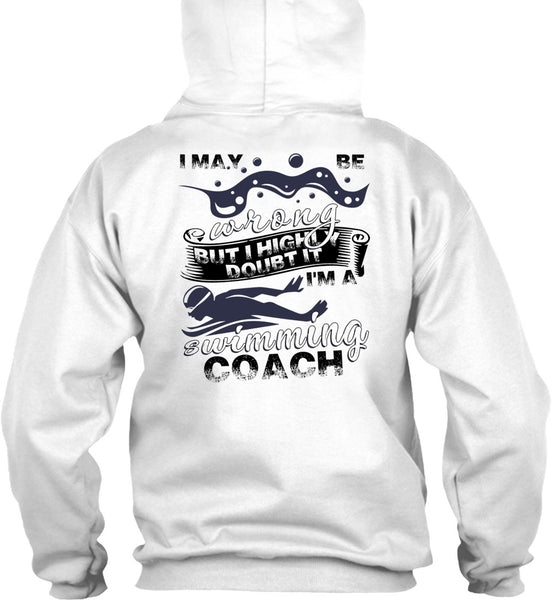 I'm A Swimming Coach T Shirt, I Love Swimming T Shirt