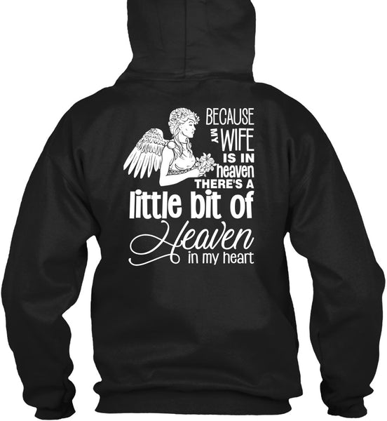 My Wife Is In Heaven T Shirt, I Love My Wife T Shirt