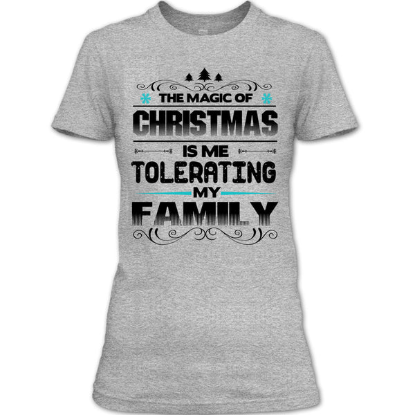 The Magic Of Christmas T Shirt, Coolest Merry Christmas T Shirt