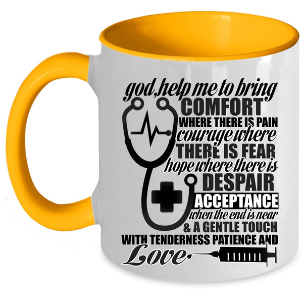 Cute Gift For Nurses Coffee Mug, Lovely Nurses Accent Mug
