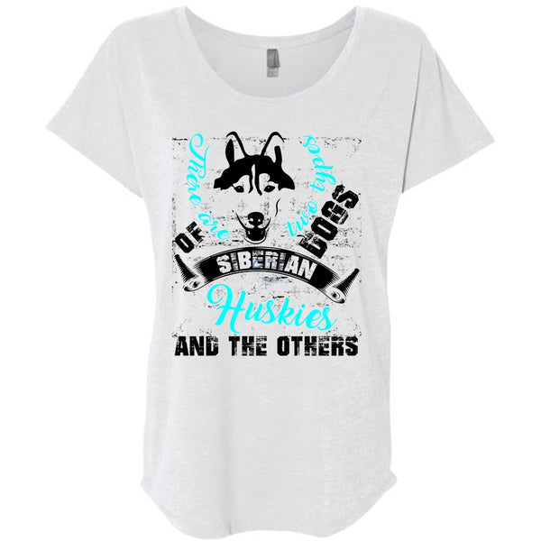 There Are Two Types Dogs Siberian Huskies T Shirt, I Love My Dog T Shirt, Awesome T-Shirts