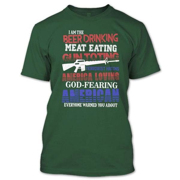 I'm The Beer Drinking T Shirt, Meat Eating T Shirt