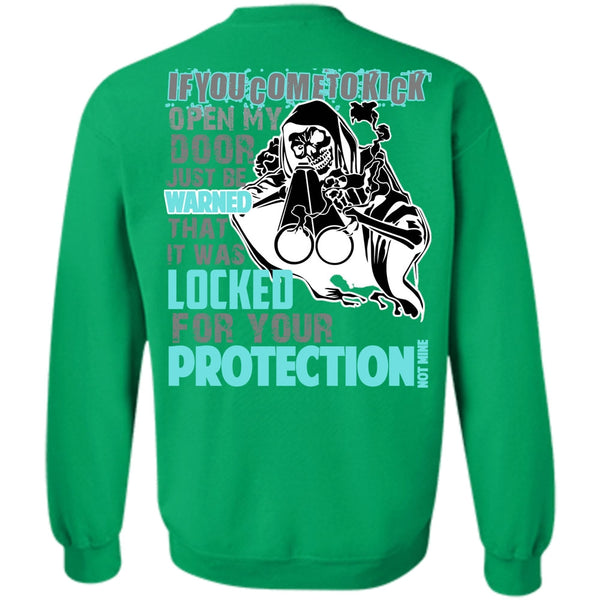 I Love Veteran T Shirt, Locked For Your Protection Sweatshirt