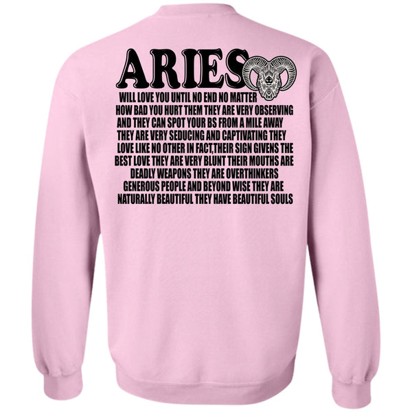 I Love Aries T Shirt, Aries Will Love You Sweatshirt