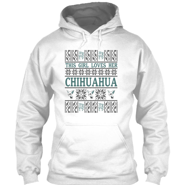 This Girl Loves Her Chihuahua T Shirt, Coolest Merry Christmas T Shirt