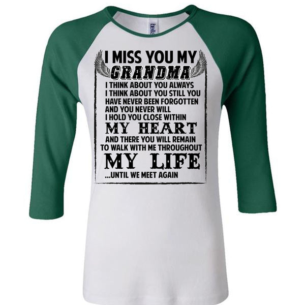 I Miss You My Grandma T Shirt, I Love Nana T Shirt, Awesome T-Shirts