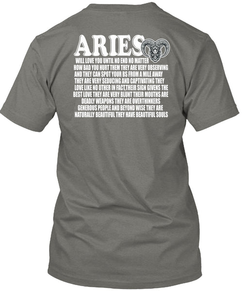 Aries Will Love You T Shirt, They Have Beautiful Souls T Shirt