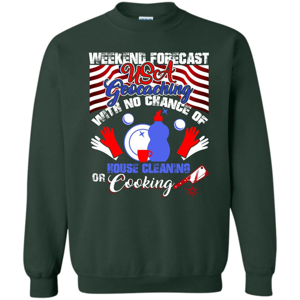 Coolest Geocaching T Shirt, USA Geocaching Sweatshirt