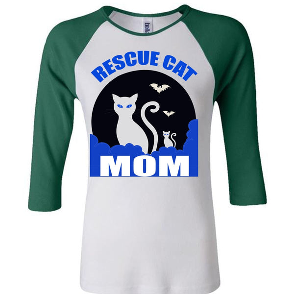 Rescue Cat Mom T Shirt, I Love My Cat T Shirt, Awesome T-Shirts