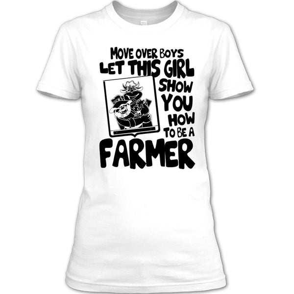 Let This Girl T Shirt, Coolst Farmer Girls T Shirt