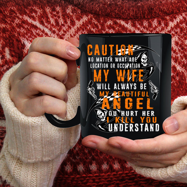 My Wife Coffee Mug, My Beautiful Angel Coffee Cup