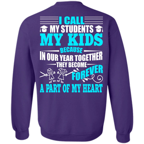 Part Of My Heart T Shirt, I Love Teacher Sweatshirt