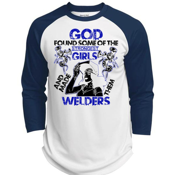 Made Them Welders T Shirt, I Love Welding T Shirt, Awesome T-Shirts  (Polyester Game Baseball Jersey)