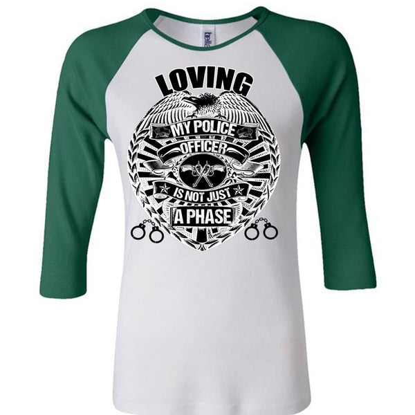 Loving My Police Officer T Shirt, I Love Police T Shirt, Awesome T-Shirts