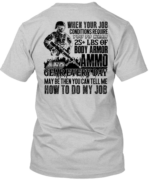 Body Armor Ammo T Shirt, I Love Veteran T Shirt