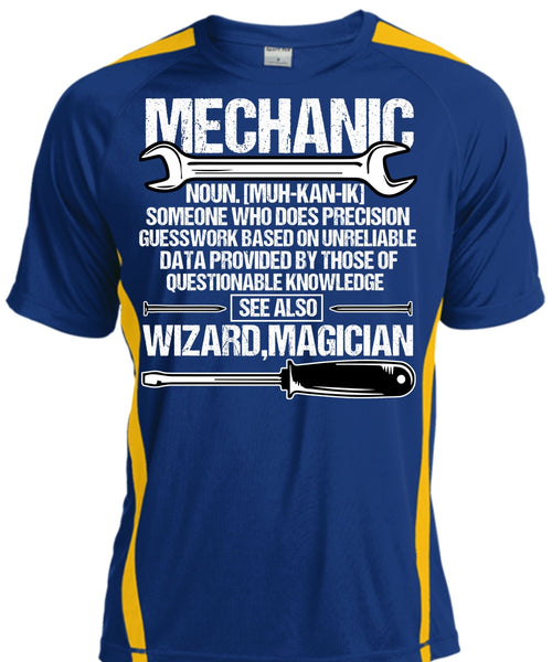Does Precision Guesswork T Shirt, Being A Mechanic T Shirt, Cool Shirt