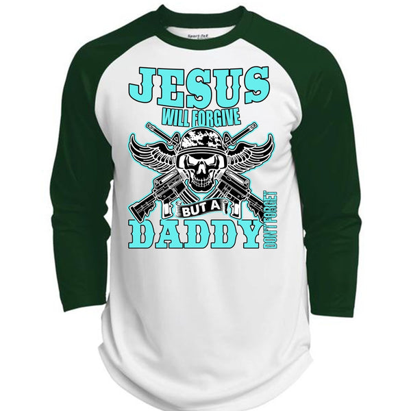 Daddy Don't Forget T Shirt, I Love Daddy T Shirt, Awesome T-Shirts  (Polyester Game Baseball Jersey)
