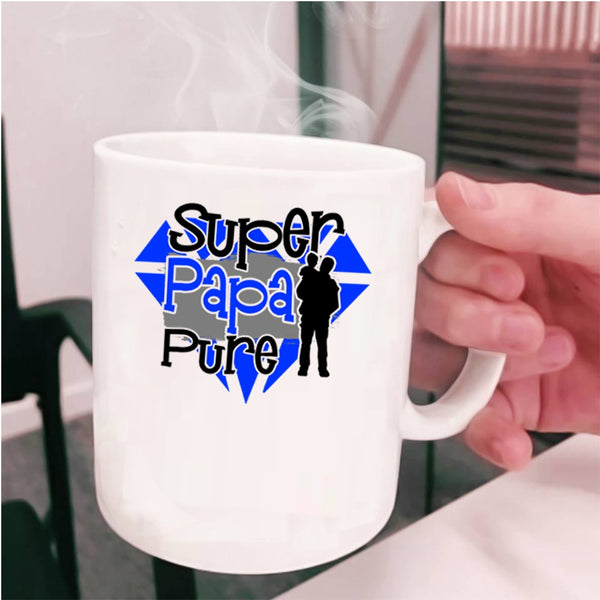 Awesome Dad Coffee Mug, Cool Papa Pure Cup
