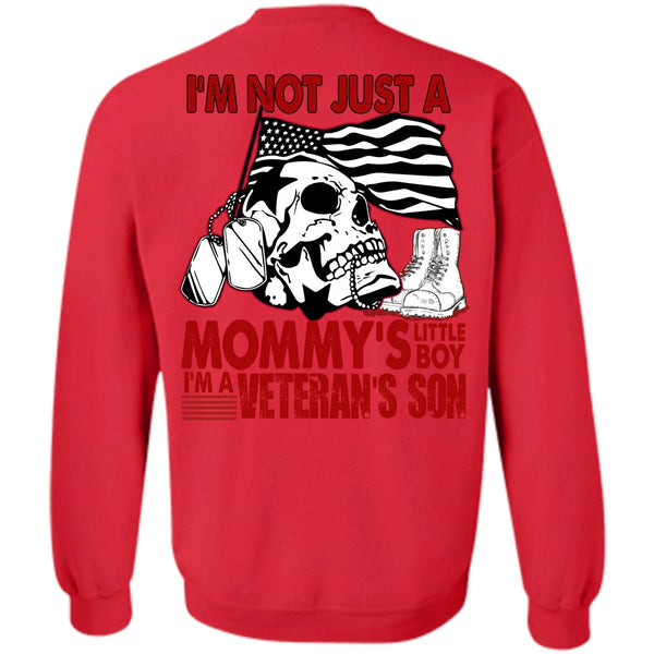 Mommy's Little Boy T Shirt, I Love Veteran Sweatshirt