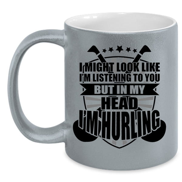 I'm Hurling Coffee Mug, In My Head I'm Hurling Accent Mug