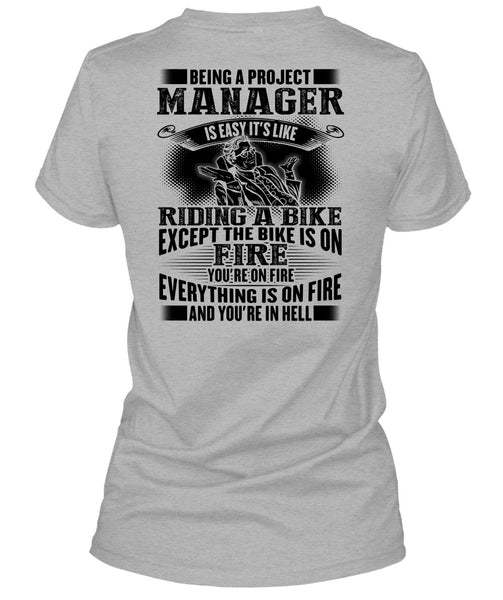 Being A Project Manager T Shirt, I Love Manager T Shirt