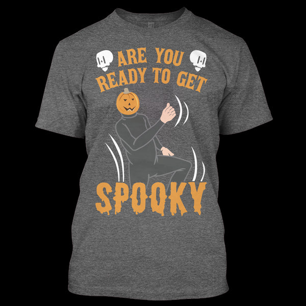 A black t-shirt with the shopify logo