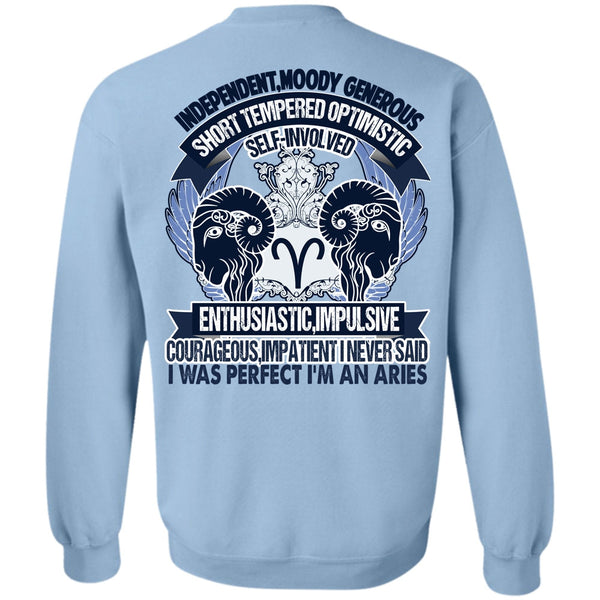 I Love Aries T Shirt, I'm An Aries Sweatshirt