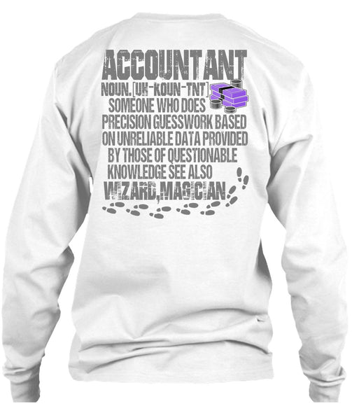 Who Does Precision Guesswork T Shirt, I Love Accountant T Shirt
