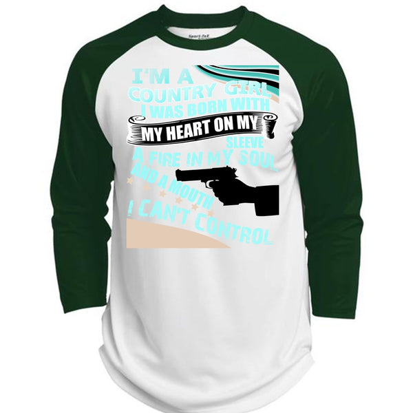 I'm A Country Girl T Shirt, I Love Veteran T Shirt, Awesome T-Shirts  (Polyester Game Baseball Jersey)