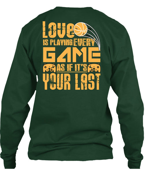 Love Is Playing Game T Shirt, Being A Gamer T Shirt