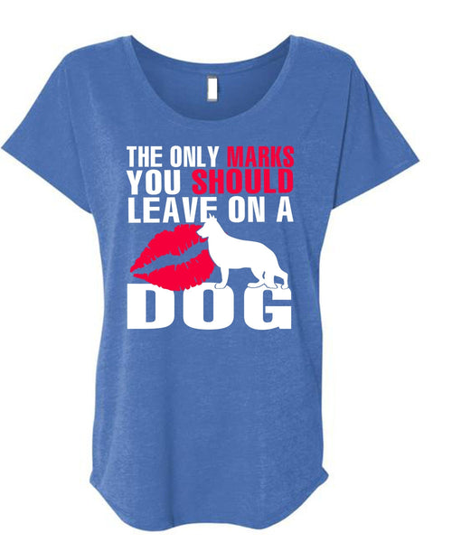 You Should Leave On A Dog T Shirt, My Favorite T Shirt, Cool Shirt (Ladies' Triblend Dolman Sleeve)