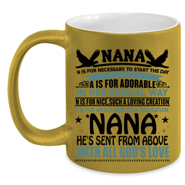 Cute Gift For Nana Coffee Mug, Nana Accent Mug