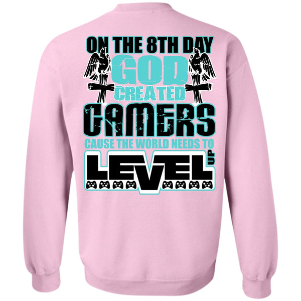 I Love Gaming T Shirt, God Created Gamers Sweatshirt