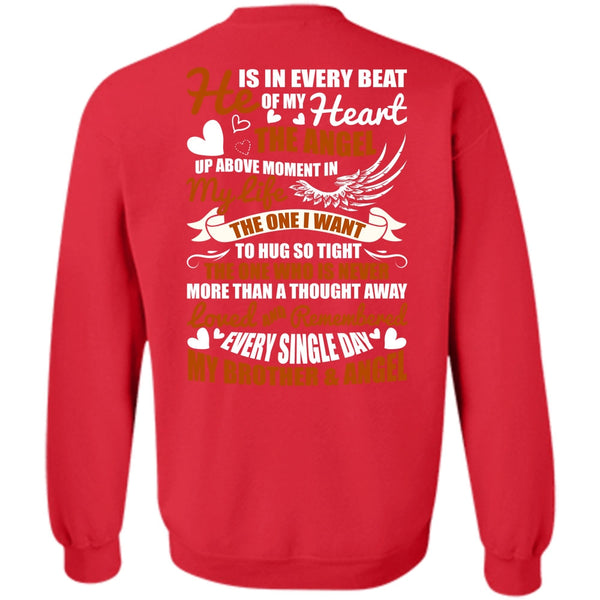Beat Of My Heart T Shirt, I Love Brother Sweatshirt