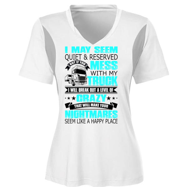 Mess With My Truck T Shirt, I Love Trucking T Shirt, Awesome T-Shirts