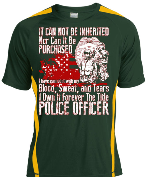 It Forever The Title Police Officer T Shirt, Being A Police T Shirt, Cool Shirt