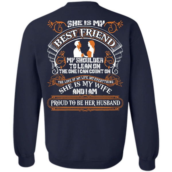 She Is My Wife T Shirt, I Love Wife Sweatshirt