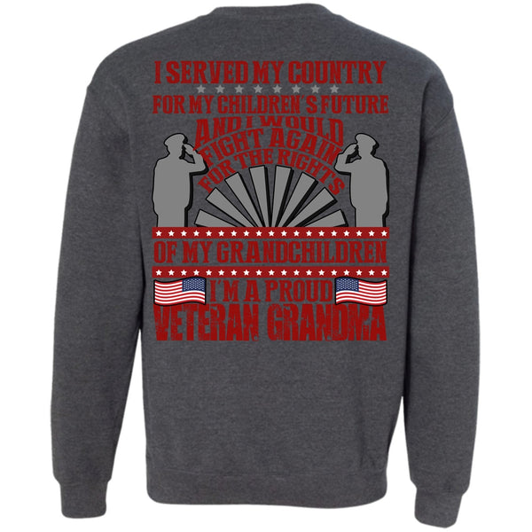 My Children's Future T Shirt, I Love Veteran Sweatshirt