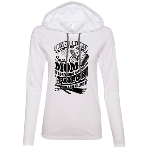 A black t-shirt with the shopify logo