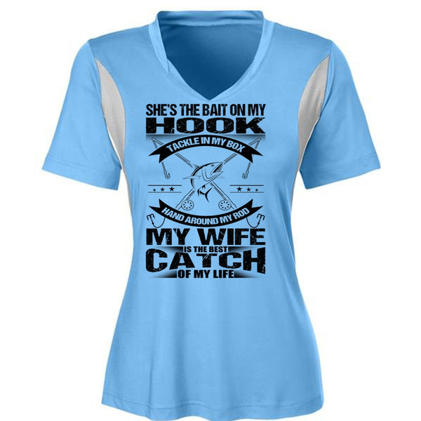 She's The Bait On My Hook T Shirt, I Love Fish T Shirt, Awesome T-Shirts