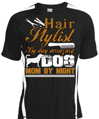 A black t-shirt with the shopify logo