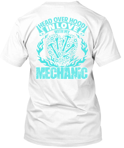 A black t-shirt with the shopify logo