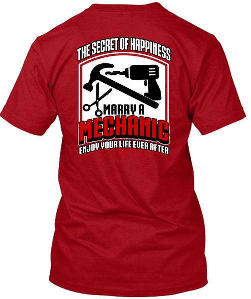 Marry A Mechanic T Shirt, Being A Mechanic T Shirt