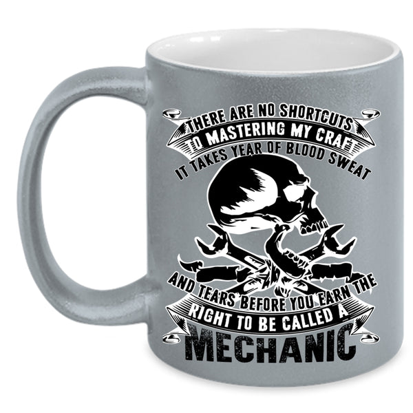 I Raise A Mechanic Coffee Mug, To Be Called A Mechanic Accent Mug