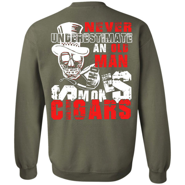 Being A Man T Shirt, I Love Cigars Sweatshirt