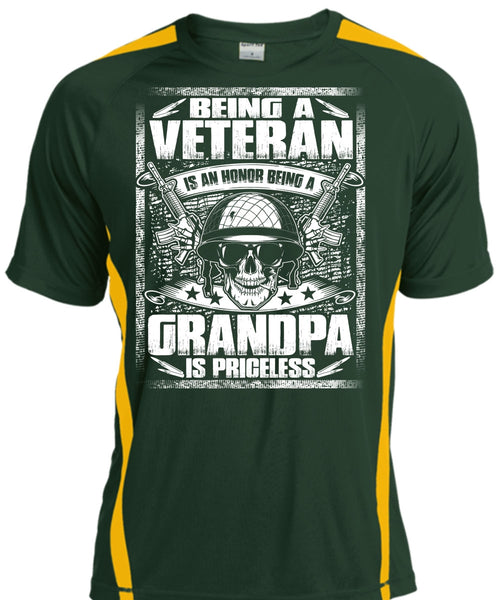 Being A Veteran T Shirt, Grandpa Is Priceless T Shirt, Cool Shirt