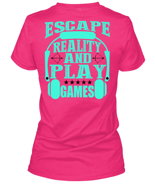Play Games T Shirt, Being A Gamer T Shirt, Cool Shirt (Ladies LS Heather V-Neck)