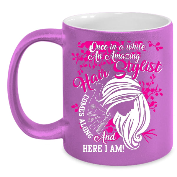 Amazing Hair Stylist Coffee Mug, Cute Gift For Hairstylist Coffee Cup