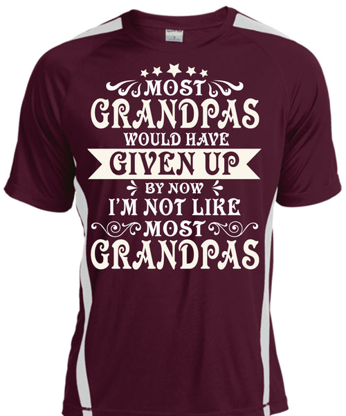 Being A Grandpas T Shirt, I'm Not Like Most Grandpas T Shirt, Cool Shirt
